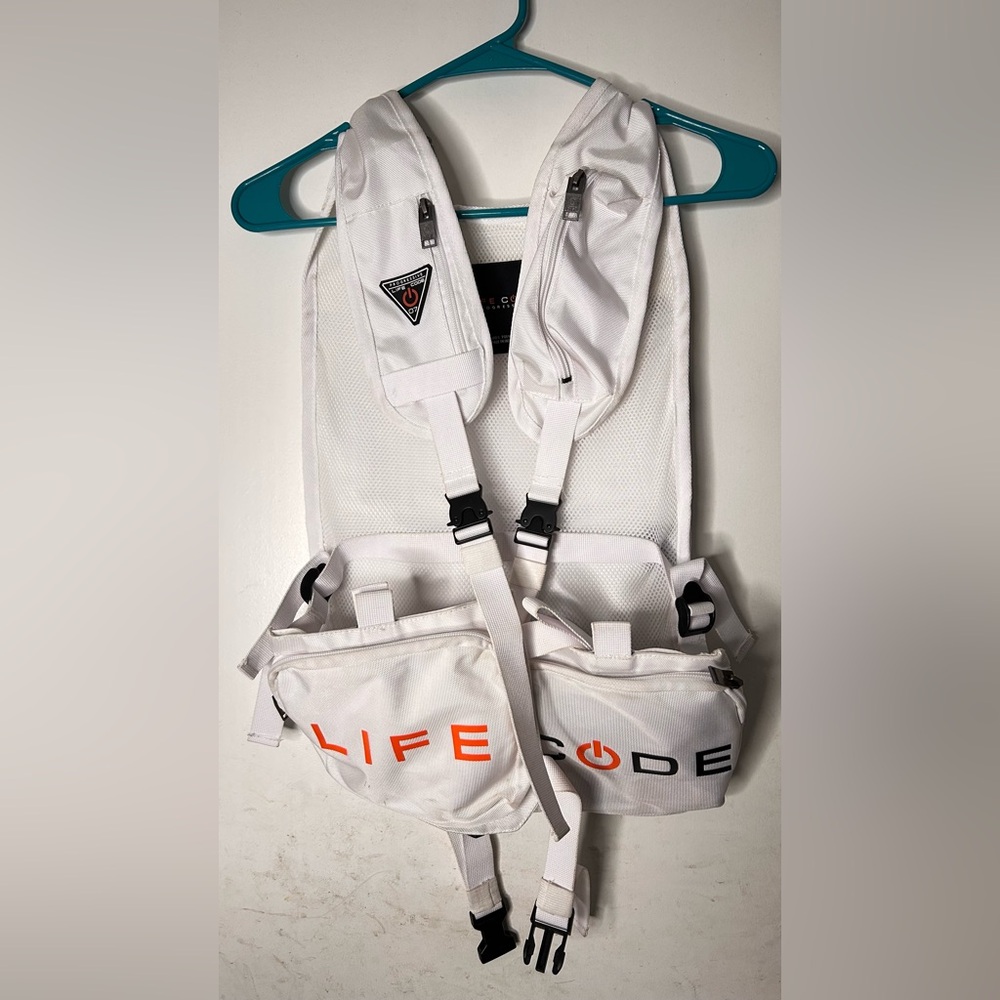 White Life Code Tactical Vest